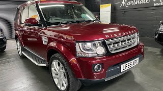 201565 LandRover Discovery 4 HSE 30 SDV6  Montalcino Red  8 services incl cambelts [upl. by Kempe]