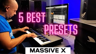 MASSIVE X  KOMPLETE Kontrol S mk2  5 AMAZING Presets [upl. by Ahsaf]