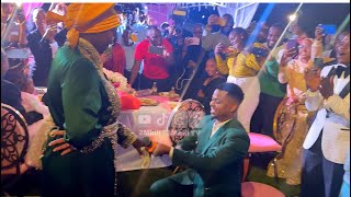 Presenter Ali Proposes To His Girlfriend Medina Makena On Her Birthday [upl. by Ludmilla]