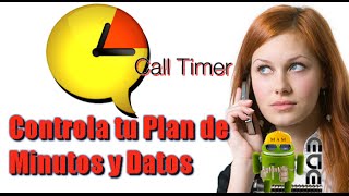 Temporizador de llamadas  Controla tu plan de minutos y datos Call Timer [upl. by Irdua]