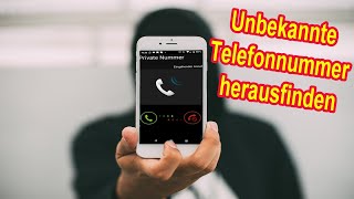 Unbekannte Telefonnummer identifizieren  HANDY TRICK [upl. by Alejo]