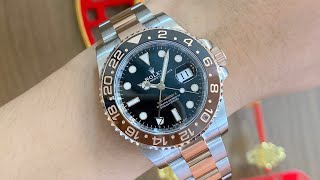 Hợp Lý  Đồng hồ Rolex GMT Master ll Root Beer 126711CHNR [upl. by Yentruok]