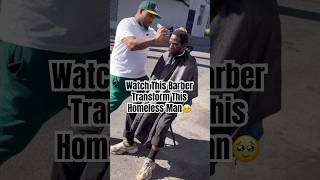 This Barber Is Changing Life’s One Cut At A Time His IG EmpoweringCuts ❤️wholesome  onecut [upl. by Haveman]