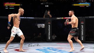 MERAB DVALISHVILI VS CONOR MCGREGOR [upl. by Ansev]