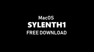 How to download Sylenth1 on MAC for FREE 2019 [upl. by Eliason724]