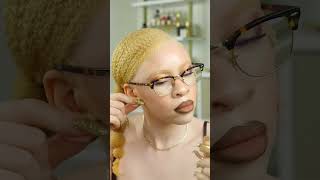 THE DAY TO CELEBRATE amp EDUCATE ALBINISM AWARENESS DAY albinism grwmmakeup grwm grwmroutine [upl. by Euh]