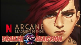 Arcane Season 2  Official Trailer Reaction [upl. by Ggerc718]