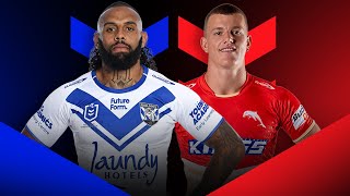 NRL 2024  Bulldogs v Dolphins Round 24  Match Preview [upl. by Darton]