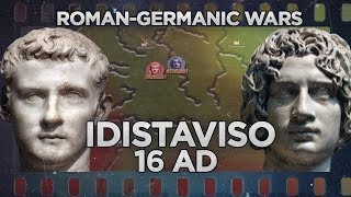 Idistaviso 16 AD  RomanGermanic Wars DOCUMENTARY [upl. by Goldenberg]