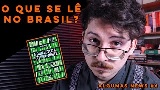 Os livros mais vendidos no Brasil  Algumas News livros booktubebrasil [upl. by Leuamme967]