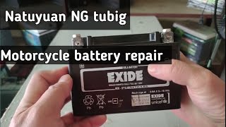 Motorcycle Battery Repair  BMI MOTOLITE [upl. by Alison154]