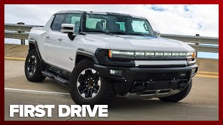 GMC Hummer EV FIRST DRIVE REVIEW [upl. by Ainigriv]