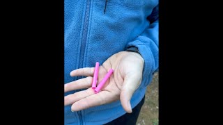 Making a Fire Starter with Cotton and Straw for Campfires [upl. by Trista556]