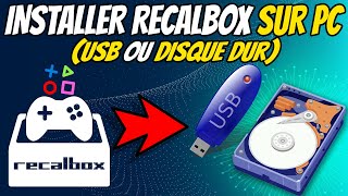 INSTALLER RECALBOX SUR PC USB OU DISQUE DUR INTERNE  TUTO 2023  RECALBOX [upl. by Aldridge]