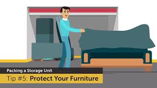 How to Pack a Storage Unit Tip 5 Protect Your Furniture [upl. by Neisa35]