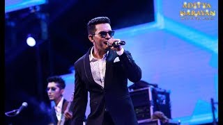 Aditya Narayan live in Sri Lanka  Sinhala Hindi Lovely Mushup  Cover Version [upl. by Dannon]