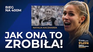 NATALIA KACZMAREK SZOKUJE na ostatniej prostej Drugi wynik w historii polskiej lekkiej atletyki [upl. by Dilly101]