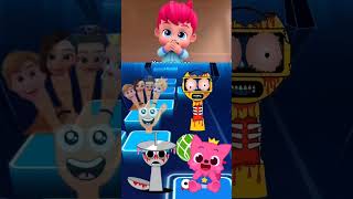 INCREDIBOX SPRUNKI Vs Bebefinn Vs Pink Fong  Dame Tu Cosita Cover tiles hop gamecoffindance [upl. by Ringe]