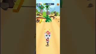 Talking Tom Gold Run  All Characters Reversed Mode Game Video Funny Falls And Fails Moments shorts [upl. by Garlanda]