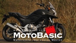 ホンダ NC700X バイク試乗インプレ・レビュー HONDA NC700X TEST RIDE amp REVIEW [upl. by Chemesh]