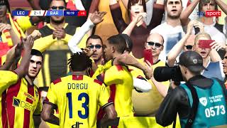 eFootball PES 2024 carriera allenatore arriva Conte Lecce  Bari 21 Serie A Derby [upl. by Alaunnoif]