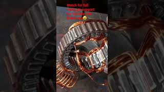 alternator stator 12 volt rewind subscribeformore🤑 [upl. by Yecats]