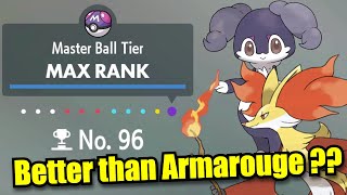 Delphox Psyspam in Regulation H  Top 100 Master Ball Rank [upl. by Okemak]