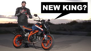 Is the KTM 390 Duke The Most Advanced EntryLevel Bike To Date [upl. by Lessard]