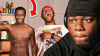 Deji vs KSI 1000000 Bet DOES DEJI HAVE ABS [upl. by Lias]