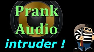 Prank Sounds  Sounds For Pranking  Intruder Burglar Crashing Banging Breaking Things [upl. by Suivatnad]