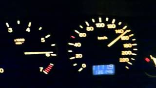 Opel Zafira A 18 16V acceleration 0180kmh [upl. by Fredrick]