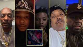 Rappers Reaction Eminems New Death Of Slim Shady Album 50 Cent Bizarre Snoop Dogg And More [upl. by Anasus]