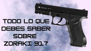 🔥 TODO SOBRE LA ZORAKI 917 TD PISTOLA DE FOGUEO HABILITADA COMO TRAUMÁTICA [upl. by Bickart955]