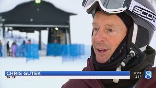 ‘Finally’ Cannonsburg Ski Area opens for the season [upl. by Awra]