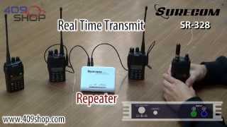 SURECOM SR328 Duplex Repeater Controller [upl. by Durrett185]