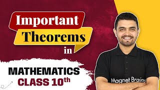 All Maths Theorems in One Shot  Important Theorems in Mathematics Class 10  CBSE Board Exam 2023 [upl. by Kathy]