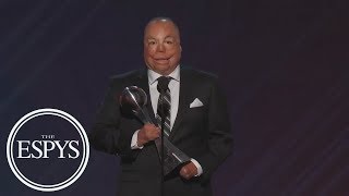 Israel Del Toro Receives Pat Tillman Award For Service  The ESPYS  ESPN [upl. by Nnyliram]