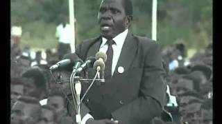 1993  Foloma Mwale of MCP Mchinji  Speech Against Multi Party System [upl. by Livy]