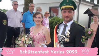 Schützenfest Verlar 2023 [upl. by Aihsiym]