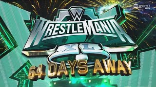 WWE WrestleMania 40 Official Countdown Promo [upl. by Nahgaem]