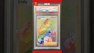 PSA 10 Irida 204189 SWSH Astral Radiance Full Art Rainbow Rare Pokemon Card [upl. by Trebleht225]