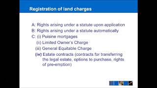 Land Law  Unregistered Land [upl. by Yelha]