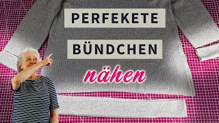 5 Tipps für Perfekte Bündchen an jedem Shirt So gelingt’s wie beim Profi [upl. by Erl]