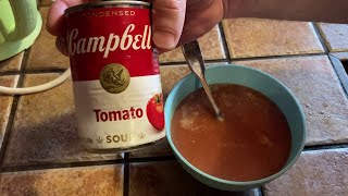 How To Prepare Campbells Condensed Tomato Soup [upl. by Agbogla127]