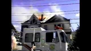 Paterson NJ Fire Dept 147 5th Ave Throwback to Sept 4th 1997 3rd Alarm Fire [upl. by Kcirderf687]