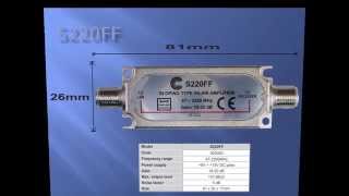 InLine satellite amplifier S220FF with installation instructions [upl. by Laerdna]