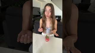 Hydrating Watermelon Slush Turned Weird Part 1 watermelon summerdrink drinkrecipe reaction [upl. by Larentia]