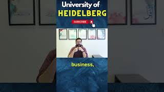 How to Apply to Heidelberg University 2024Admission Requirements  Fees for International Students [upl. by Reginald]