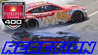 2024 NASCAR Cup Series FireKeepers Casino 400 at Michigan Reaction REDEMPTION FOR REDDICK [upl. by Rayshell]