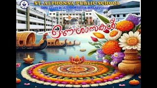 Onam Celebration 2024 St Alphonsa Public School Oorakam [upl. by Anyad]